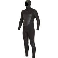 Furnace Carbon X 5 / 4mm Zip a petto con zip Muta NERO
